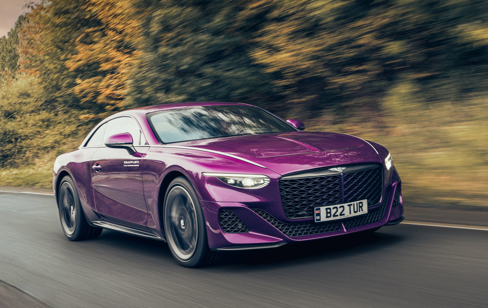 Bentley Batur - driving